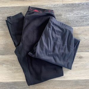 Hot Chillys Ski bottoms TWO PAIRS